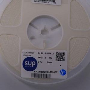 Factory Direct RR3216 1206L3834FT 1206 3216 Resistors Chip Resistors SMD Resistors 3.83Mohm 1% 1/4W Thick Film Resistor - Product Image 1