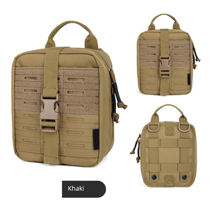 Botiquín de Primeros Auxilios Táctico de Tela Oxford Impermeable, Bolsa Médica de Rescate de Emergencia Portátil para Automóvil, para Deportes al Aire Libre - Product Image 2