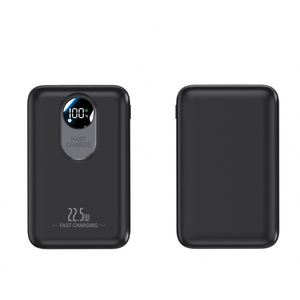 Batterie externe USB-C haute capacité 20000 mAh, modèle 976, charge rapide 22,5 W, écran LED, batterie Li-polymère colorée, portable - Product Image 1