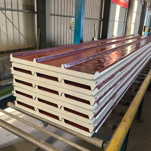 <span class=keywords><strong>Panneau</strong></span> en mousse <span class=keywords><strong>rigide</strong></span> en polyuréthane, <span class=keywords><strong>panneau</strong></span> sandwich en acier coloré pour atelier extérieur, salle <span class=keywords><strong>de</strong></span> bain, sous-sol, chambre froide - Product Image 3