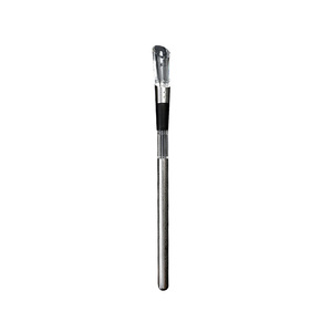 Décanter à vin en acier inoxydable en stock et bâton de refoulement 2-en-1 pour vin rouge, style minimaliste - Product Image 1