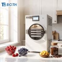 3kg 6kg 10kg 20kg Fruit Vriesdroogmachine Prijs Kleine Mini Vacuüm Vriesdroogapparatuur Huishoudelijk Gebruik Voedsel Snoep Vriesdroger