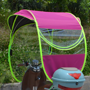 CHUVABAND Vente en gros Parapluie de vélo étanche au vent <span class=keywords><strong>Pare</strong></span>-<span class=keywords><strong>soleil</strong></span> pour scooter électrique moto Impression de logo <span class=keywords><strong>personnalisable</strong></span> - Product Image 3