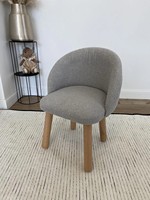 Fauteuil-canapé pour enfants avec pieds en bois, meubles pour enfants, chaise bébé en mousse souple