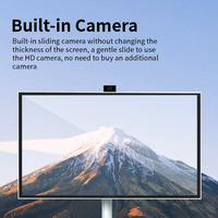 Televisor Inteligente LED 4K Portátil de 27 Pulgadas, 8GB+256GB, Android 15, Cámara de 12MP, Octa-core, para Entretenimiento en el Hogar