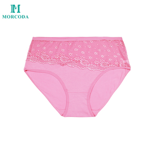 Culottes <span class=keywords><strong>Grossesse</strong></span> en Dentelle et Coton Spandex Morcoda en Gros, Culottes Hipster Grande Taille Femme Fabricant <span class=keywords><strong>de</strong></span> Lingerie - Product Image 5