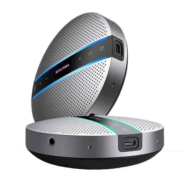 Tronsmart — enceinte portable 6 microphones, chaîne marguerite à utiliser seul, jusqu'à 16 assistants, ramassage vocal 360