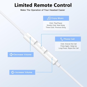 Audífonos USB C con Micrófono, Precio <span class=keywords><strong>de</strong></span> Fábrica, Bajos <span class=keywords><strong>de</strong></span> Alta Fidelidad, Audífonos Intrauditivos con Cable Tipo C para iPhone 15 16 Plus <span class=keywords><strong>Samsung</strong></span> S23 Ultra S22 Note 20 - Product Image 3