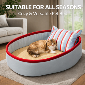 Coussin pour animaux de compagnie doux et moelleux, chaud et antidérapant, adapté aux chiens et chats de petite à moyenne taille. Un lit pour animaux qui favorise le sommeil - Product Image 1