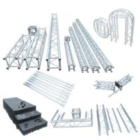 Truss en alliage d'aluminium personnalisé, design à boulons carrés, capacité de charge de 300 kg, installation rapide pour événements scéniques et concerts