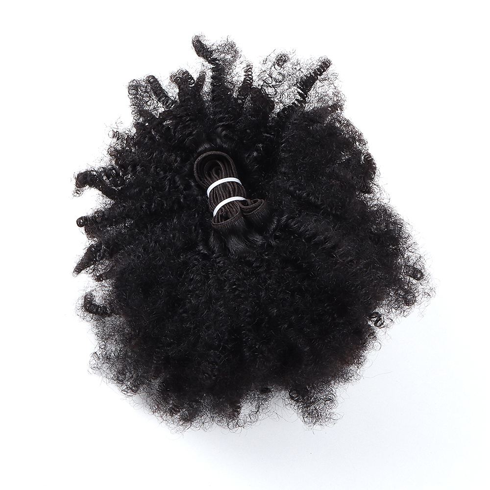vast Cheveux Naturel Afro Kinky Hair Extensions High Quality Cambodian Virgin Raw Human Hair Weave Bundles Afro Kinky 4a 4b 4c - Image 4
