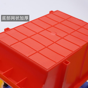Thickened Slanted Parts <b>Box</b> Plastic Modular Tool Storage Organizer Stackable 50kg Load Capacity For Hardware Component - Product Image 5