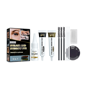 Custom Logo <b>Colorful</b> Medium Natural Eyebrow Tinting Enhancer <b>Pencil</b> Long Lasting Lash Tint Dye Kit Professional - Product Image 1