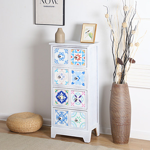 Design moderne populaire en bois Style de luxe tables de chevet <span class=keywords><strong>jouet</strong></span> rangement commode bureau fichier seau armoire - Product Image 6