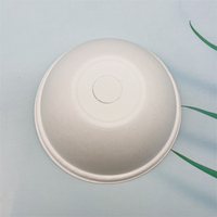 Couvercle de tasse de couvercle de café de pâte de bagasse de canne à sucre blanche et naturelle biodégradable pour tasses