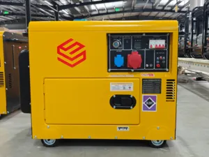 Generador Digital Silencioso de 220V 5000W-8000W con 1/3 Fases para Uso Doméstico OT-010, Generador de Gasolina Y, Precio de Fábrica - Product Image 3