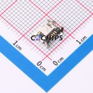 XUDF-0437-17 USB Connector SMD Connector ( Connector Type: Micro-B )( Protocol Standard: USB 2.0 )( Gender: Female ) - Product Image 2