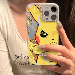 Ốp điện thoại TPU hoạt hình <span class=keywords><strong>Pikachu</strong></span> IMD sáng tạo cho <span class=keywords><strong>iPhone</strong></span> 16 15 Pro Max, mặt lưng chống sốc, ốp <span class=keywords><strong>iPhone</strong></span> 17 - Product Image 5