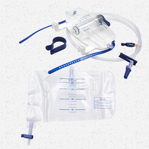 High Quality EO Sterilize Medical Grade PVC <strong>2500ML</strong> Urinary <strong>Drainage</strong> <strong>Bag</strong> <strong>Urine</strong> Flow Meter - Product Image 3