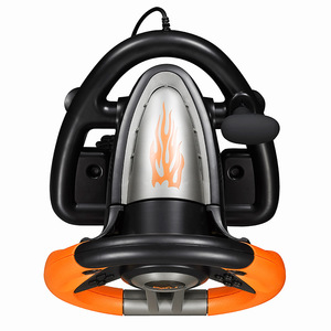 Volante de <span class=keywords><strong>Juego</strong></span> con Cable PXN-V3 Pro Naranja/Negro de 180 Grados con Pedal para XB One <span class=keywords><strong>PC</strong></span>/P3/P4/Switch, Volante de <span class=keywords><strong>Juego</strong></span> - Product Image 6