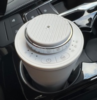 Diffuseur d'arômes portable sans eau A300 avec minuterie, éclairage LED, écologique, pour voiture et hôtel, blanc, alimenté par USB, garantie 1 an