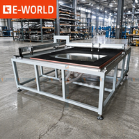 Table de découpe inclinable EWORLD Advanced Air Float pour le traitement efficace du verre de 2 à 12 mm avec des performances stables