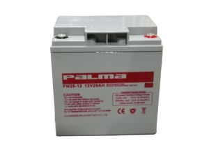 Batería VRLA Recargable Sin Mantenimiento <span class=keywords><strong>Palma</strong></span> 12V 28Ah para UPS, Alarmas Domésticas, Abrepuertas de <span class=keywords><strong>Garaje</strong></span>, Electrónica de Consumo y Herramientas Eléctricas - Product Image 2