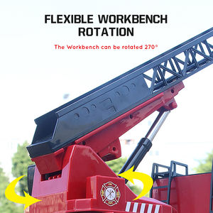 <span class=keywords><strong>Huina</strong></span>-camión de bomberos a Control remoto, juguete a escala <span class=keywords><strong>1561</strong></span> 1/14, 2,4G, 22 canales, aleación, camión de bomberos, vehículo, ingeniería, Juguetes - Product Image 2