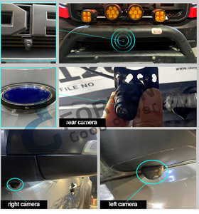 Siêu 3D 360 độ toàn cảnh xem chim xe Hệ thống camera cho Ford Ranger Raptor F150 Everest Explorer sync3 - Product Image 4