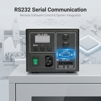 Controlador de Intensidad LED Digital de 24V, Comunicación RS232, Luz de Visión Artificial para Iluminación Industrial, Fuente de Alimentación Integrada
