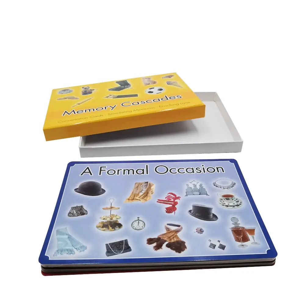 Custom Paper Flashing Card Custom Educational Paper Playing Cards