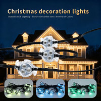 Luces LED de Navidad para Exteriores, Permanentes, Direccionables, RGBIC, para Todas las Estaciones, IP68, Pixel Light, DC12V, UCS2904, WS2811