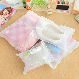Sac de rangement de voyage en plastique imperméable, organisateur de vêtements rectangulaire auto-scellant pour voyage, 20x28cm, 24x35cm, 28x40cm, 35x45cm, 40x50cm - Product Image 3