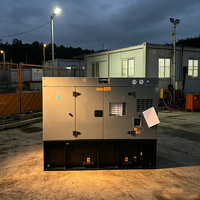 Générateur diesel silencieux portable 10 kVA 15 kVA 20 kVA 25 kVA 30 kW 50 kVA 60 Hz à démarrage automatique, type mobile, meilleur prix