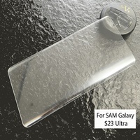 Nouveauté, vente flash, verre trempé S22 S23 Ultra sans bulles ni bords blancs, UV pour Samsung Galaxy S21 Plus Note 7 8 9 10 20 5G