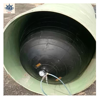 Bouchon de canalisation en caoutchouc gonflable pour tuyau d'égout, blocage d'eau économique et pratique DN200mm-350mm, sac de drainage de 8 kg, livraison gratuite