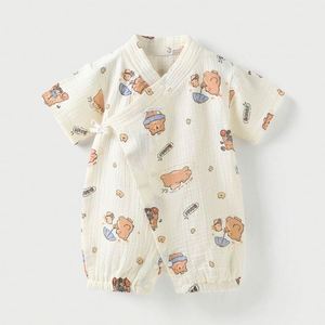 Pijamas de Fibra de Bambú Personalizados, Monos de Manga Larga para Bebés Recién Nacidos, Ropa de Dormir para Bebés al por Mayor - Product Image 6