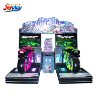 Promotion : Simulateur de course de moto avec écran 42 pouces, machine de jeu d'arcade à monnayeur