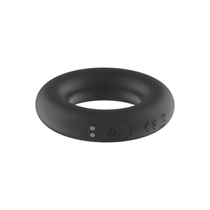 <b>Dual</b>-motor high-vibration penile ring, male erotic ring to delay ejaculation, silicone vibrating dildo ring. - Product Image 1