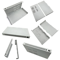 Fabrication de tôles de précision personnalisée OEM Pièces de support en aluminium et acier inoxydable Boîtier d'estampage pour découpe laser