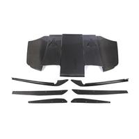Diffuseur arrière en fibre de carbone avec canards pour BMW Série 3 E92 E93 M3 2009-2013