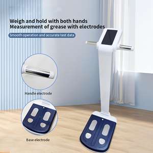 Báscula Inteligente ABS con Pantalla Táctil de Cristal Líquido, Monitor de Composición Bioeléctrica BIA de 8 Sensores, Báscula de <span class=keywords><strong>Grasa</strong></span> Corporal - Product Image 3