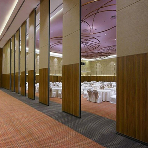 Acoustique cloison amovible 65 mm <span class=keywords><strong>cloisons</strong></span> mobiles pour la salle de banquet de l'hôtel - Product Image 5