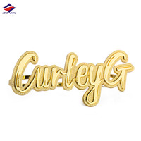 Produsen Pin Bros Logam Longzhiyu, Pin Logo Perusahaan Emas Custom, Grosir Pin Kerah 3D Berongga Spesial