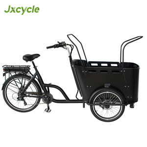 Vélo <span class=keywords><strong>cargo</strong></span> électrique motorisé à 3 roues, de haute qualité, modèle <span class=keywords><strong>danois</strong></span>, livraison gratuite - Product Image 3