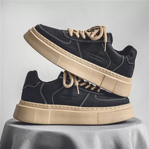 Chaussures de Skateboard Décontractées et Tendance pour Hommes, Été 2025, avec Semelle Intérieure en PU, Fermeture à Lacets Polyvalente pour Adolescents - Product Image 4