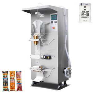 Máquina Semiautomática de Llenado y Sellado de Bebidas con PLC y Bomba, de Alta Precisión para Envasado en Bolsas de Plástico de 50-500 ml - Product Image 1