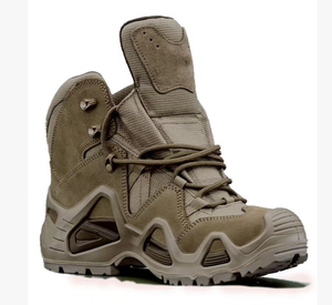 DFLW01 High Quality OD Green Sage Dark Brown Heavy Duty Ankle <b>Hiking</b> Shoes Mountaineer <b>Hiking</b> Tactical <b>Boots</b> Customized - Product Image 4