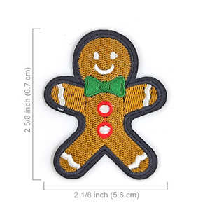 Patch de transfert de fer pour vêtements de travail Style pain d'épice - Product Image 5