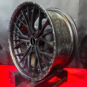 ล้อฟอร์จแบบ Deep Dish สำหรับขอบล้อขนาด 18 19 21 20 22 24 นิ้ว 5x120 5x114.3 5x130 5x115 5x100 PCD คาร์บอนไฟเบอร์ - Product Image 2